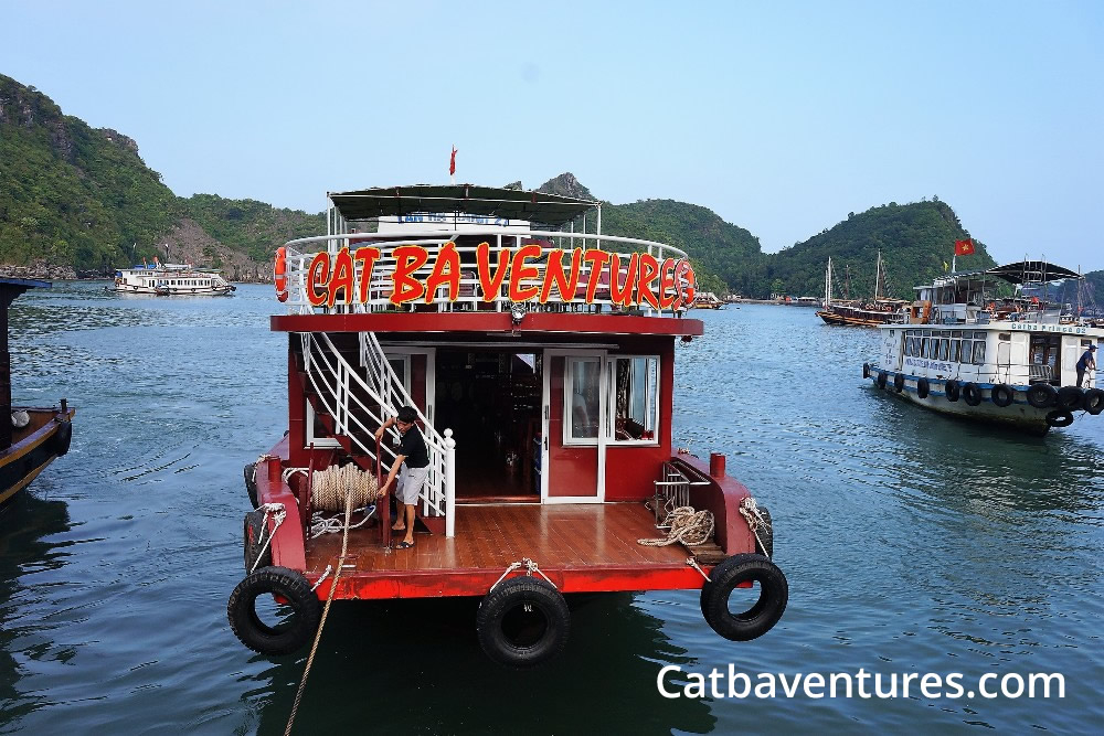 Cat Ba Ventures Boat