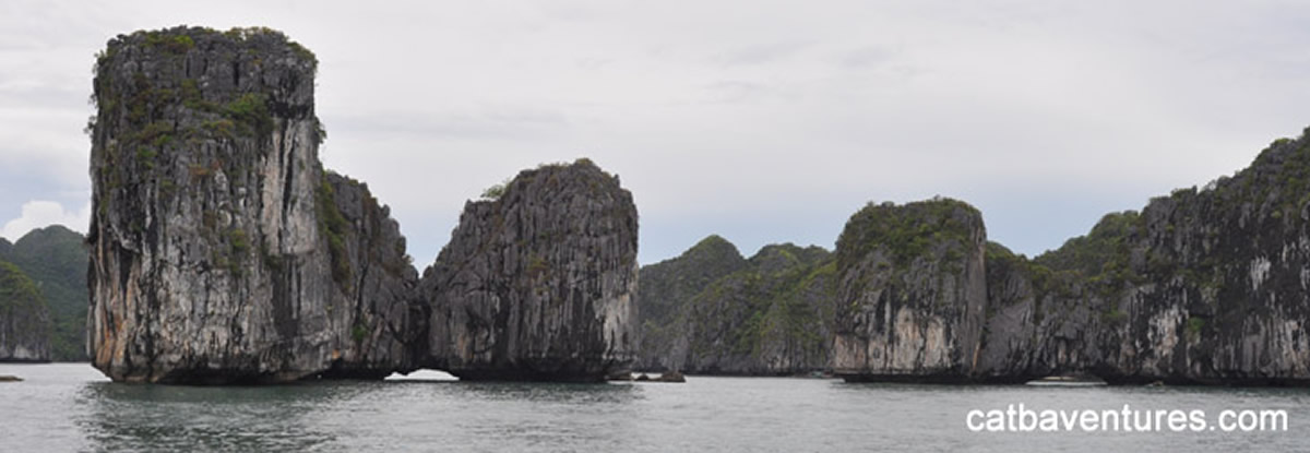 Lan Ha Bay - Ha Long Bay - Bai Tu Long Bay (2 days/1 night )