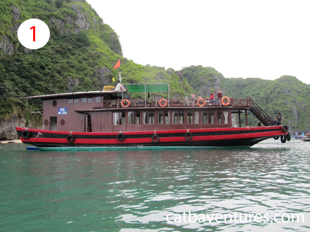 Sailing Boat in Cat ba, Sailing in Cat ba -1